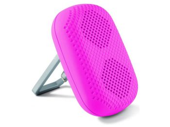 Hordozható Hangszóró Karabínerrel 1,5W Rózsaszín,