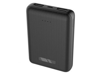 Power Bank 10000 mAh Fekete,