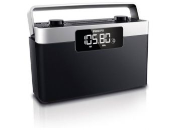 Tranzisztoros Rádió Philips AE2430/12 FM 1W Fekete,
