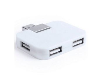 4 Portos USB Hub 145577, Fehér