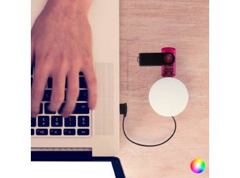 4 Portos USB Hub 145199, Fekete