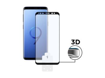 Edzett Üveg Kijelzővédő Mobiltelefonhoz Galaxy S9 Plus 3D Fekete,