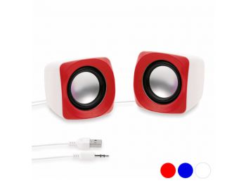 Mini Hangszórók 3W 144083, Piros