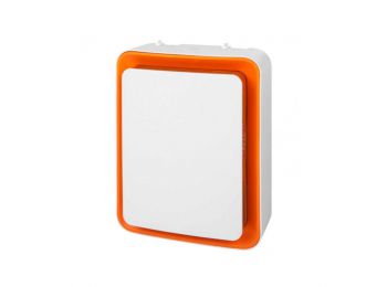 S&P TL32, Függőleges Fűtőtest, 1800W Fehér Narancszín