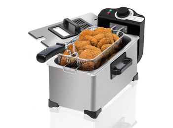 Cecotec Cleanfry 3L 2000W Rozsdamentes acél Olajsütő, Sz�