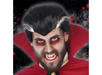 Paróka Halloweenre Vámpír Barna 116226