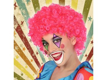 Göndör haj paróka Bohóc 117564