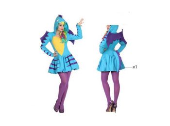 Th3 Party Felnőtt Jelmez Szexi sárkány M/L