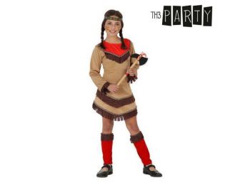 Indiai nő Piros (4 db) Gyerek jelmez, 10-12 éves kor