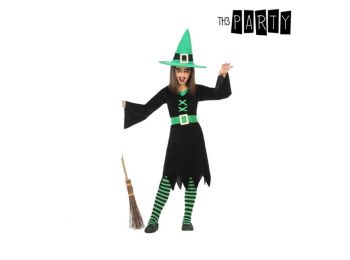 Boszorkány Zöld (3 db) Gyerek jelmez, 3-4 éves kor