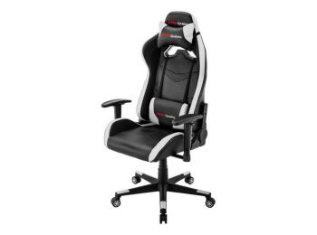 Mars Gaming MGC3BW, Gamer Szék, Fekete-Fehér