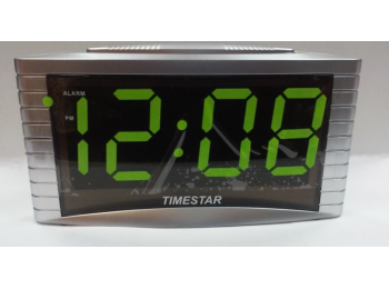 Timestar K1 zöld LED Digitális ébresztőóra