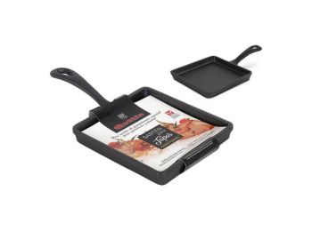 Quttin Négyzet Serpenyő, Szürke, 13 cm