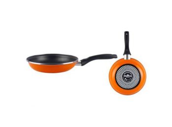 Magefesa Valencia Serpenyő, Fekete Narancsszín, 30 cm