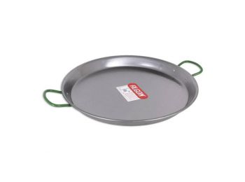 Algon Csiszolt acél Serpenyő, Ezüst, 50 cm - 13 adag