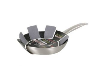 Quttin Tapadásmentes Edzett alumínium Serpenyő, Ezüst, 3