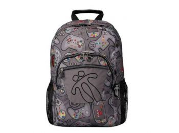 Iskolatáska Game Totto Acuareles Szürke (44 X 35 x 14 cm)