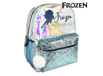 Iskolatáska Frozen 72679 Világoskék Fémes