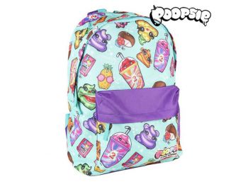 Iskolatáska Poopsie Türkizkék