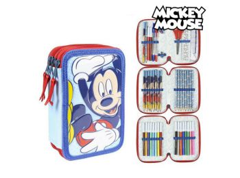 Tripla Tolltartó Giotto Mickey Mouse Kék (43 db)
