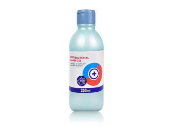 Kézfertőtlenítő gél 250 ml, 79,8 % etil alkohol
