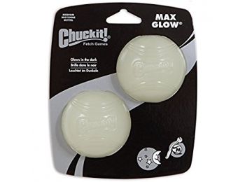 Chuckit! Max Glow 2 db - Sötétben Világító Labda M