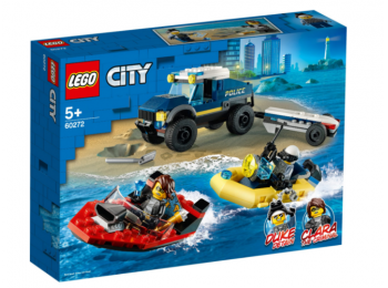 LEGO City 60272 - Elit rendőrség hajószállító