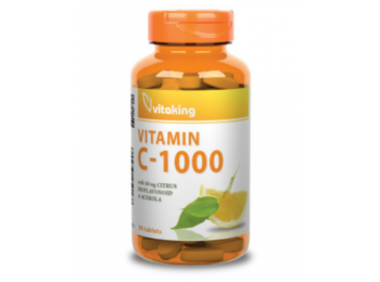 Vitaking C-vitamin 1000mg bioflavonoidokkal 90db