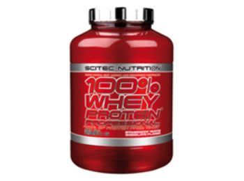 100% Whey Protein Professional 2350g eper fehércsoki Scitec