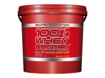 100% Whey Protein Professional 5000g banán Scitec Nutrition