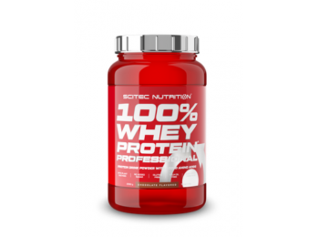 100% Whey Protein Professional 920g eper fehércsoki Scitec 