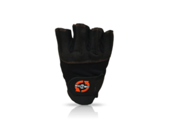 Kesztyű Scitec - Orange Style férfi fekete, narancssárga 