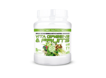 Green Series Vita Greens&Fruits 600g körte-citromfű Scitec Nutrition