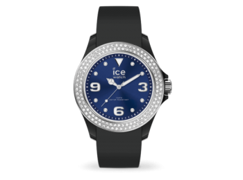 017237 Ice-Watch ICE Star - Black deep blue Női karóra (M-