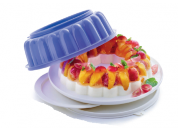 Desszertes gyűrű 1,5 L lila Tupperware