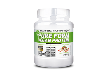 Green Series Pure Form Vegan Protein 450g mogyorós toffee Scitec Nutrition