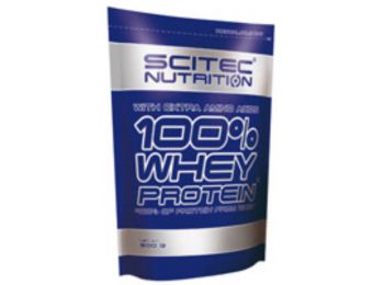 100% Whey protein 1850g mogyoróvaj zsákos Scitec Nutrition