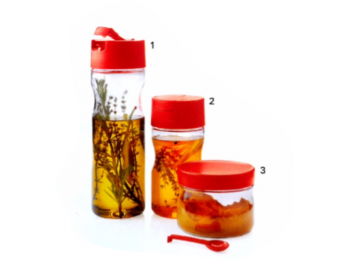 Harmónia Kiöntő 600 ml piros Tupperware - 2