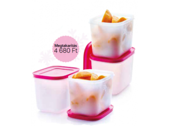 Midi Fagyasztó Társ 4x1,1 L pink Tupperware