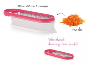 Kézi reszelő 500 ml piros Tupperware