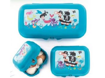 Kalóz uzsidoboz trió szett Tupperware