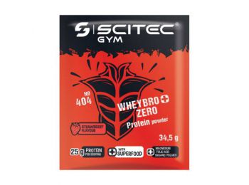 Whey BRO+ ZERO Protein powder 34,5 g eper Scitec Nutrition GYM