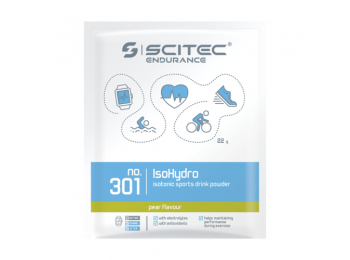 IsoHydro izotóniás sportital por 22g körte Scitec Enduran