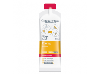 Energy Hydrogel 55ml málna Scitec Endurance