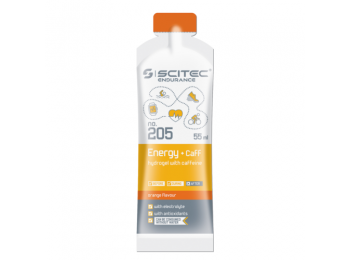 Energy Hydrogel with Caffeine 55ml narancs Scitec Endurance