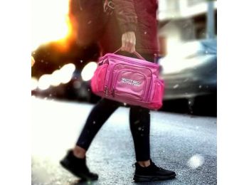 Termo ételtartó táska pink Scitec Nutrition