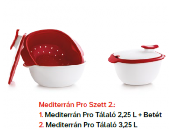 Mediterrán Pro Szett 2. Tupperware