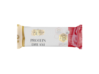StarDiets Protein Dream fehérjeszelet málnás panna cotta