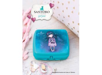 SANTORO's Gorjuss Szendvicses türkiz Tupperware
