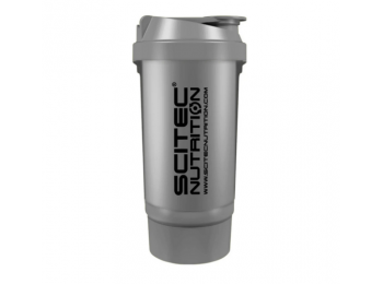 Shaker 500 ml Traveller ezüst Scitec Nutrition